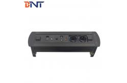 China Motorized Universal Plug Table Mount Socket Outlet With USB HD-MI supplier