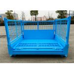 Stackable Collapsible Pallet Cage Empty Stillages Bin 1.5T Load 1000x800mm