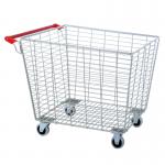 China Metal Wire Mesh Storage Cage with Wheels manufacturer