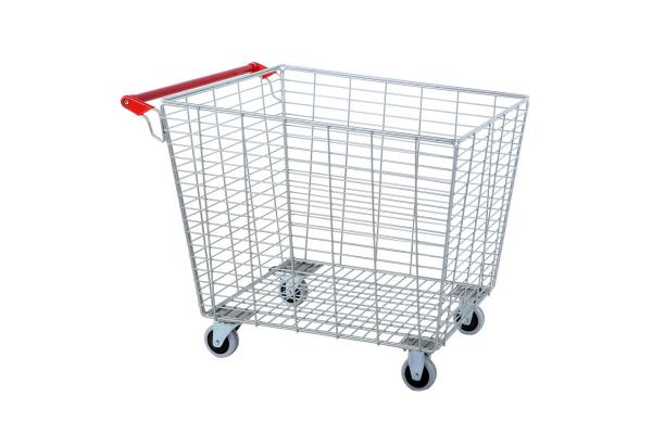 Metal Wire Mesh Storage Cage with Wheels