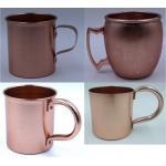 Classical Anodizing 1.0mm Metal Houseware 400ML Aluminum Beer Mugs for sale
