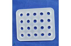 China Professional Custom Opaque Perforated Quartz Sheet High Temperature Resistant supplier