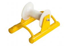 China Straight Line Cable Pulley Wheels Cable Roller Trench Roller for Releasing Cable supplier