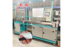 China Flat / Vertical Unwinding Magnetic Strip Inserting Machine Magnetic Strip Door Gasket Machine supplier