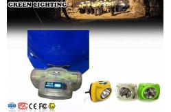 China IP68 OLED Display Cree Led Headlamp , 13000 Lux Ultra Bright Headlamp supplier