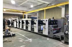 China Horizontal Flexographic Automatic Printing Machine Non Stop Unwinding And Rewinding supplier