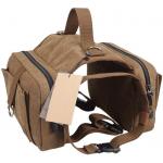  				Dog Pack Hound Travel Camping Hiking Backpack Saddle Bag Rucksack for Medium & Large Dog Bag 	         for sale