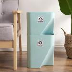 Plastic Separable Modular Kitchen Dustbin For Waste Rubbish