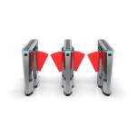 DC12V QR Code Flap Barrier Turnstile Passage Width 600-900mm for sale