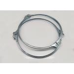 250mm Galvanized Conduit Clamps Quick Connect Pull Ring With Sealant for sale