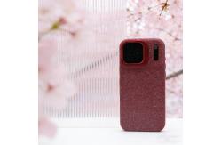 China Customized Diamond-Embedded Half-Wrap Leather Phone Case supplier