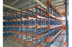China Moveable Radio Shuttle Racking Metal Pallet Rack Storage Stainless Steel Q235 supplier