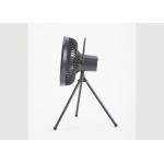 Multi Functional Tripod Camping Fan Adjustable Power With LED Light for sale