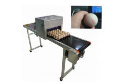 China Egg Thermal Inkjet Printer / Industrial Ink Jet Printer With ABC Standard Font supplier