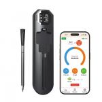 Waterproof Fast Charging BBQ Food Thermometer Wireless Digital Meat Thermometer for Kitchen Cooking with APP Control Alarm for sale