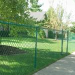 50ft Heavy Duty Galvanised Chain Link Fencing Wean Powder Coating for sale