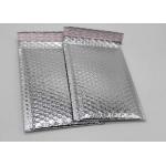 Waterproof Silver Bubble Wrap Envelopes , 6x10 Metallic Foil Bubble Bags Anti Rub for sale