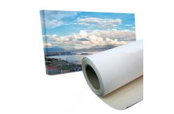 China Water Based Printing Inkjet Poly Cotton Canvas Roll 320gsm Matte Waterproof supplier