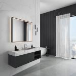 Illuminated Bluetooth Bathroom Mirror With Color Temperature Options And 90° Shine Angle for sale