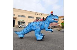 China Amusement Park Robotic Animatronic Dinosaur Ride on for Shopping Mall supplier