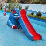 Elephant Shaped Mini Pool Slide Outdoor Commercial Swimming Pool Slides Customized