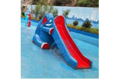 China Elephant Shaped Mini Pool Slide Outdoor Commercial Swimming Pool Slides Customized supplier