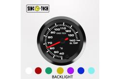 China LCD Display Autometer Oil Temp Gauge With 2.5 Inch Screen supplier