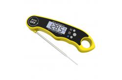 China OEM ODM Kitchen Digital Meat Cooking Thermometer With Folding Probe supplier
