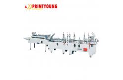 China AC220V Crash Lock Bottom Carton Folder Gluer 220m/Min For Printing Industry supplier