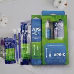 3 In 1 Portable Double Ended Microfiber Sensor Swab APS-C Camera Cleaning Kit With Solution for sale