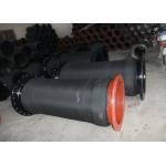 Abrasion Resistant Dredging Rubber Hose Extrude Molded With Flange for sale