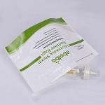 9oz 255g 74 Microns Zipper Packaging Pouch For Bread Crumbs With Window