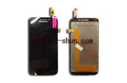 China Black Cell Phone LCD Screen Replacement For Lenovo S650 Complete supplier