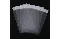 China Self Adhesive HDPE LDPE OPP Plastic Header Bag OEM White Clear supplier