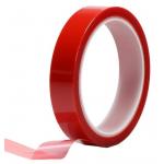 Red PET Adhesive Tape Colorful Film Acrylic Pressure Sensitive Adhesive B Grade for sale