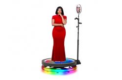 China App Control 360 Spinning Photo Booth IPad Selfie Automatic Spin 360 Photo Booth supplier