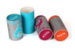 China Offest Print Paper Cylinder Containers White Coated Paper Liner Tea / Coffee Use supplier