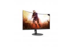 China Black Desktop 2ms 1080p 60hz Curved Monitor / Lcd Pc Monitors supplier