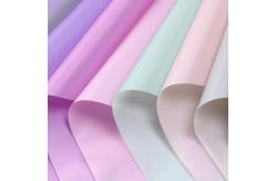 China Korean Translucent Plastic Bouquet Gift Wrapping Paper for Flower Packaging supplier