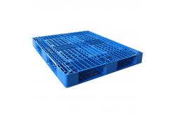 China Custom SGS Nestable Plastic Pallet Four Way Plastic Forklift Crates supplier