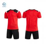 Adult Football Jersey - Lightweight Polyester Mesh, Vibrant Red, Match Ready, Moisture-Wicking