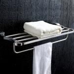 Home SS 304 Towel Rack Modern Wall Mounted Stainless Steel Towel Hanger for sale