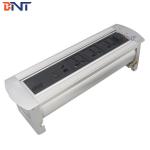 Silver Color Conference Table Outlet , Flip Up Conference Table Electrical Box for sale