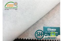 China Cupro Smooth Surface Spunlace Nonwoven Fabric / White Non Woven Fabric Raw Material supplier