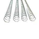 1- 3/4'' Library Book Binding Coil , NanBo Metal Spiral Binding Coils for sale