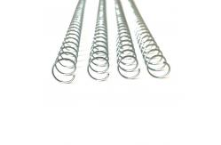 China 1- 3/4'' Library Book Binding Coil , NanBo Metal Spiral Binding Coils supplier