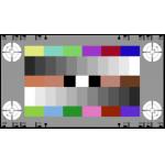 Reflectance Camera Test Chart Color , Calibration Test Chart Revised Version Of Te232 for sale