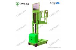 China 4m 300kg Fully Electric Hydraulic Order Picker With CE Certified supplier