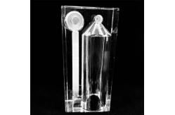 China Excellent Optical Clarity Quartz Rinse Tank for Custom Quartz Apparatus Optimize Process supplier