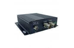 China Analog Video Optical Converter RS485 RS422 Data On SM MM Fiber Extension supplier